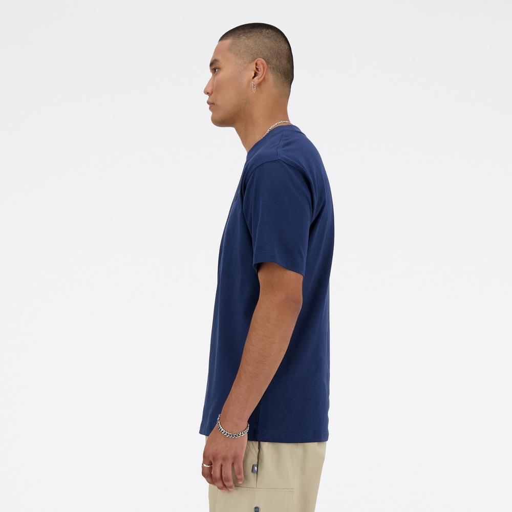 Pánské tričko New Balance MT41533NNY - tmavě modrě