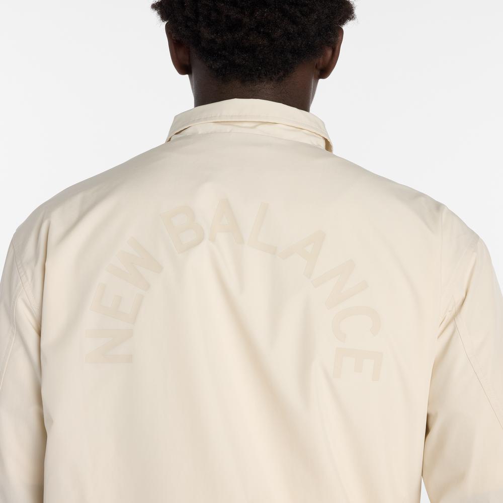 Pánská bunda New Balance MJ61U6AJLIN - béžové