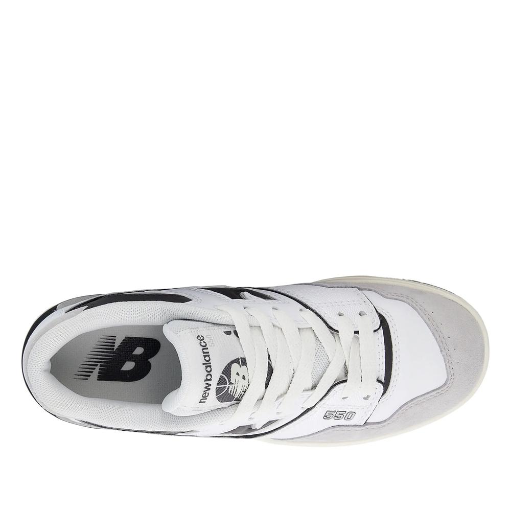 Dětské boty New Balance GSB550BW - bílé