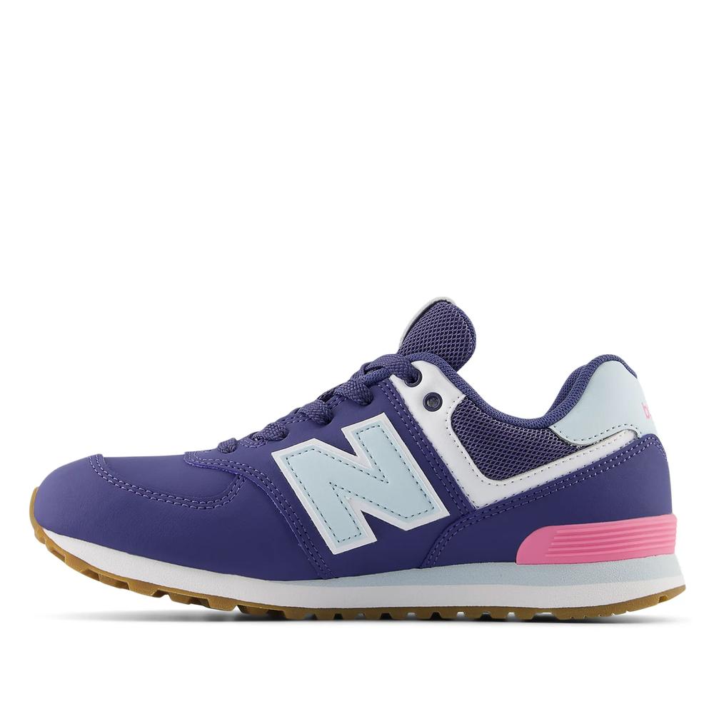 Dětské boty New Balance GC574NJ - tmavě modrě