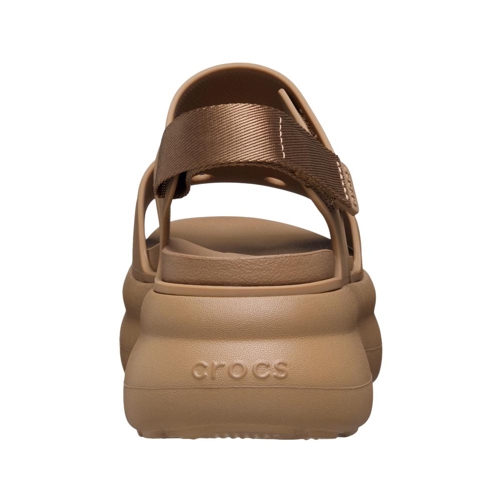 Dámské sandále Crocs Soho Y-Strap 211755-2EY - hnědé