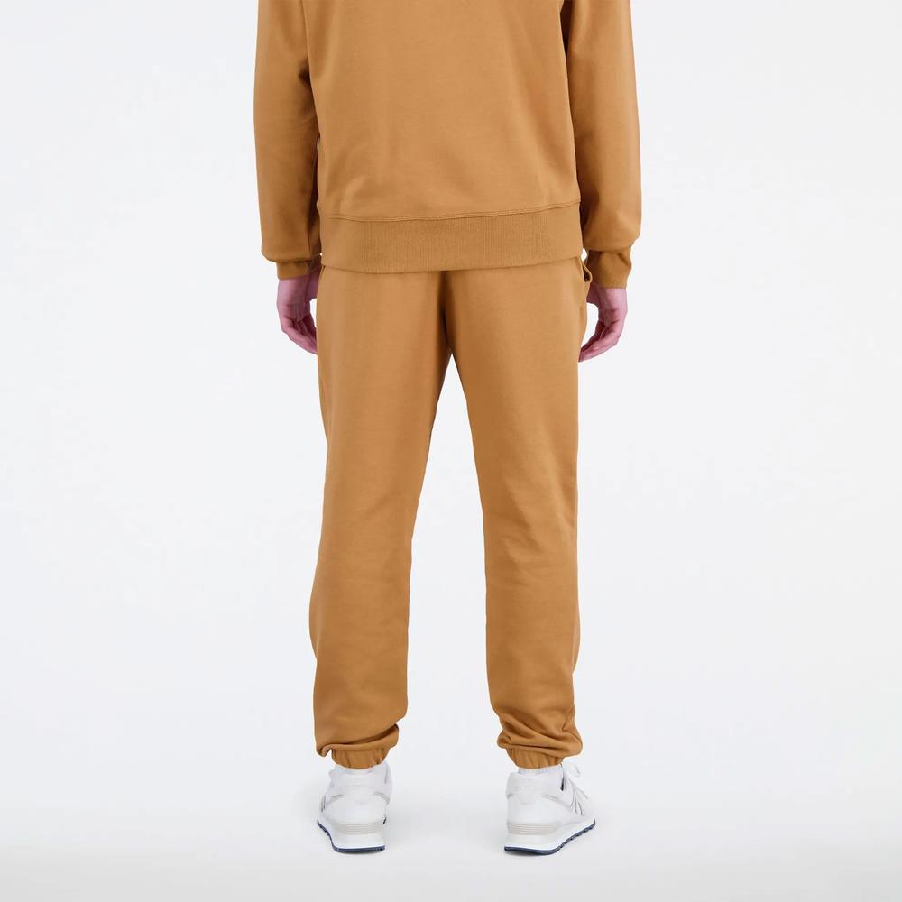 Pánské kalhoty New Balance MP31539TOB – hnědé