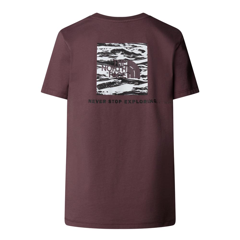 Dámská tričko The North Face NSE Box Edge Of Light Infill 0A8E3JES91 - fialové