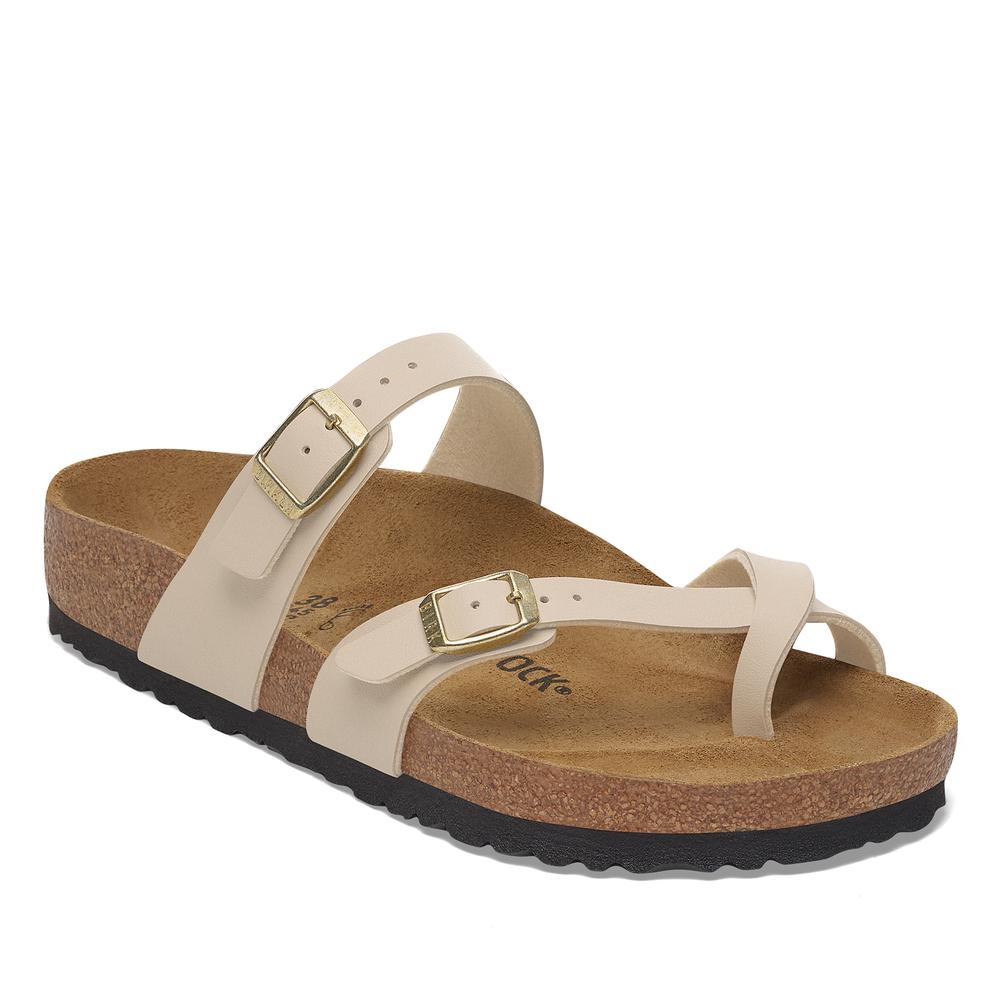 Žabky dámské Birkenstock Mayari BF 1029726 - béžové