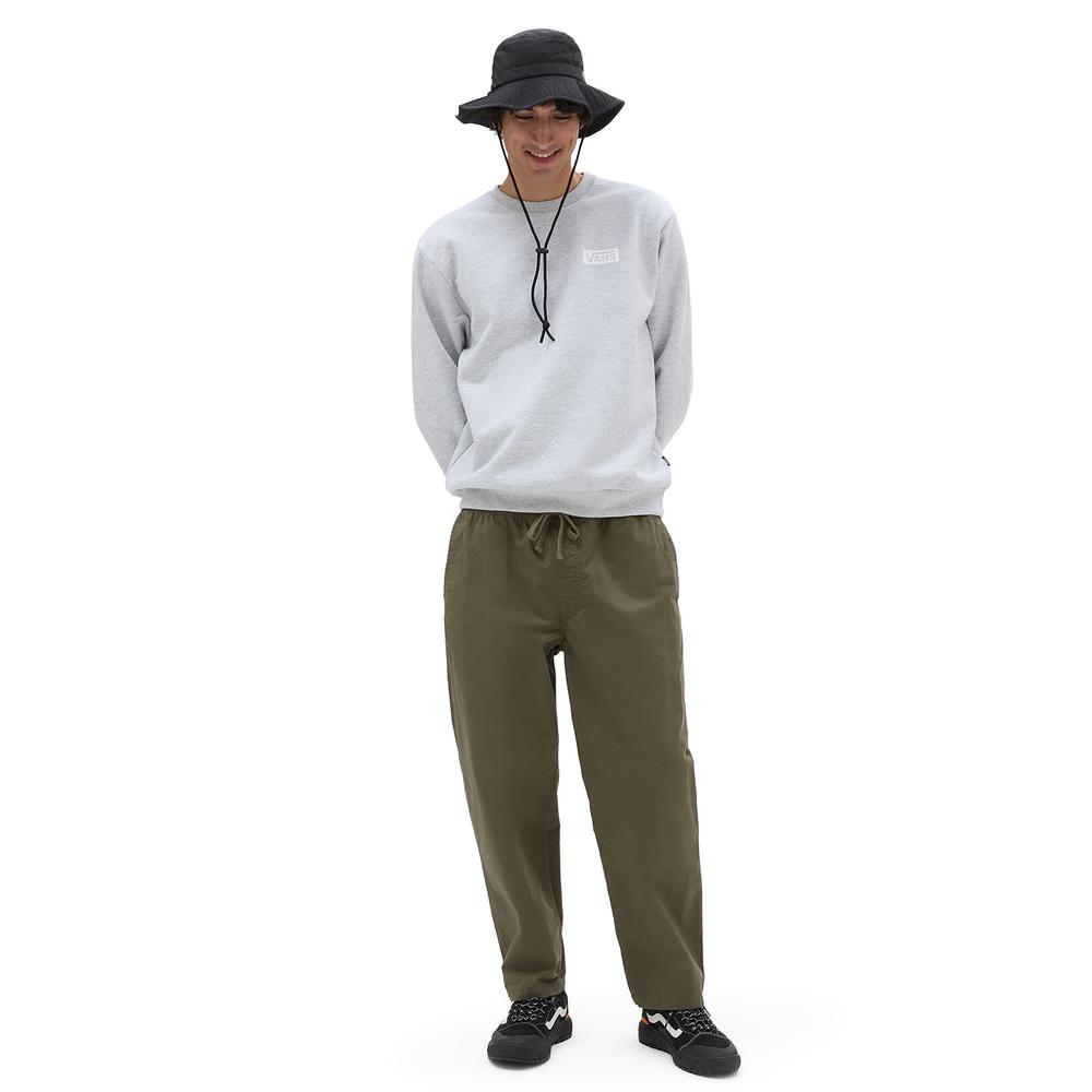 Mikina Vans Relaxed Fit Crew VN0007FP1QI1 - šedivé