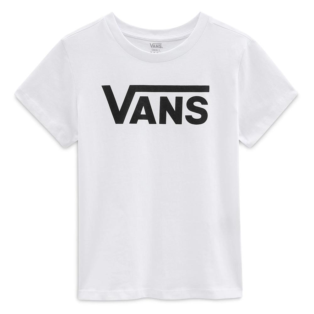 VANS T-SHIRT FLYING V CREW TEE > VN0A3UP4WHT1