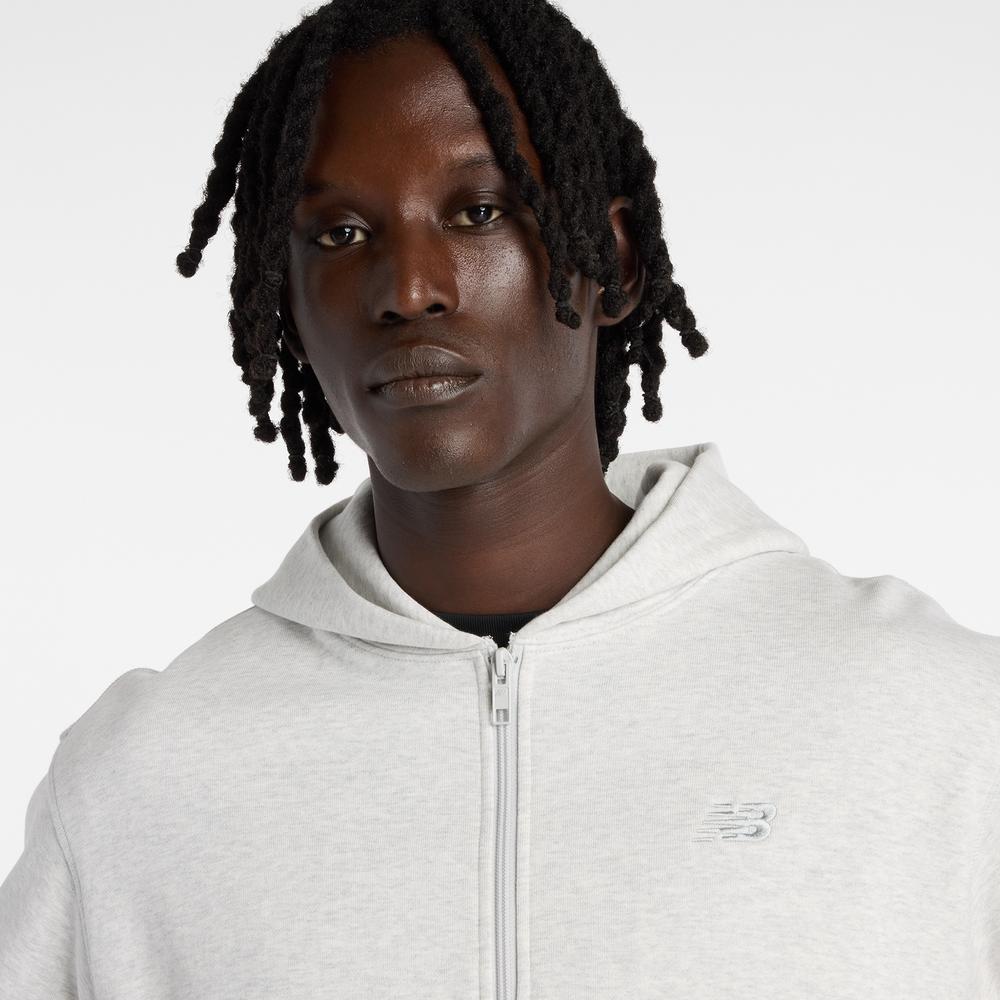 Pánská mikina New Balance MJ53506AHH - šedivé