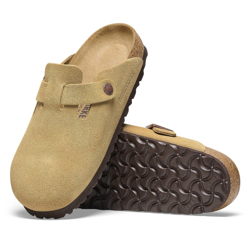 Žabky unisex Birkenstock Boston 1026181 - béžové