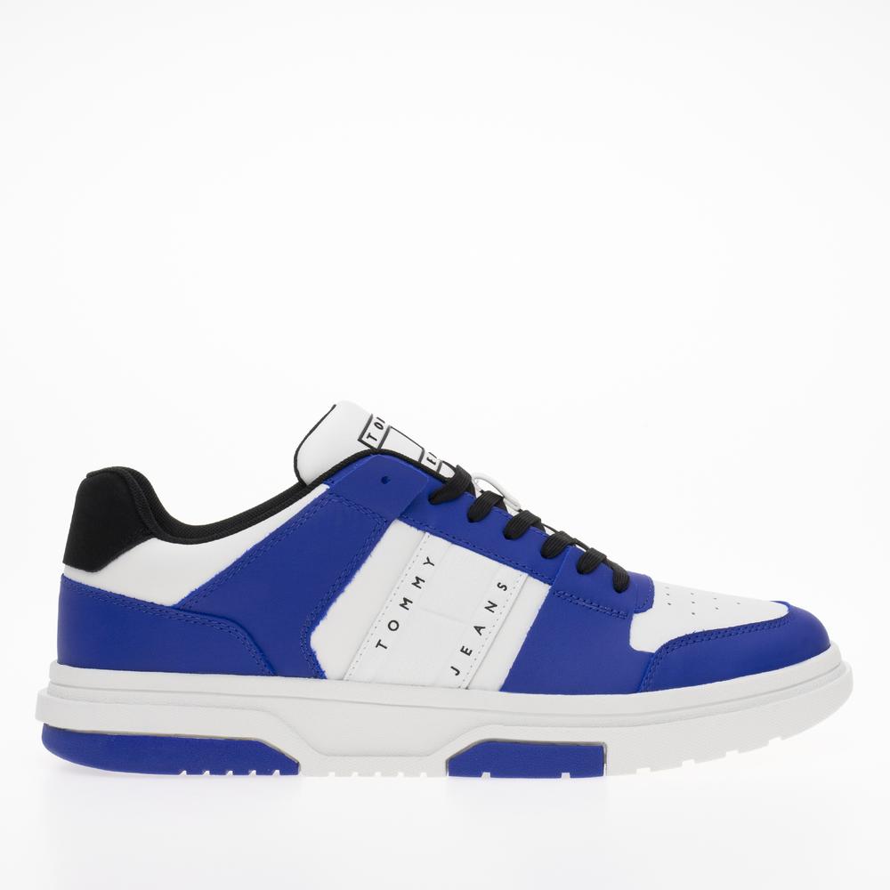 Boty Tommy Jeans TJM Leather Cupsole 2.0 EM0EM01283-0K5 - bílé