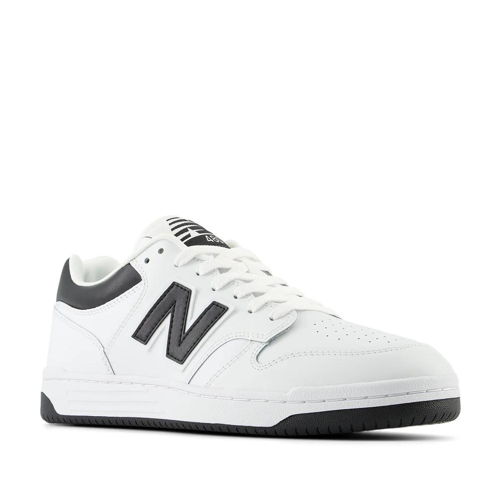 Boty New Balance BB480LBK - bílé