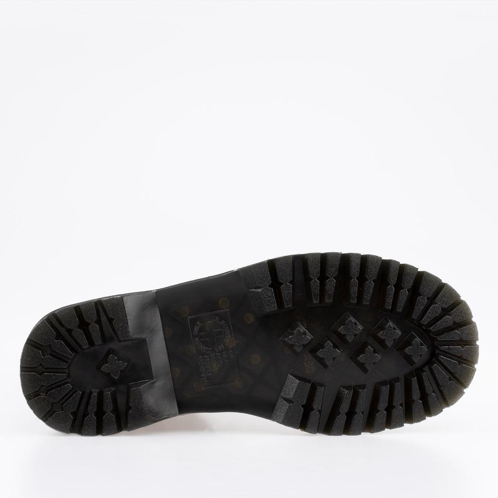 Boty Dr. Martens Jadon II Neon Star Leather Platform 27617001 - černé
