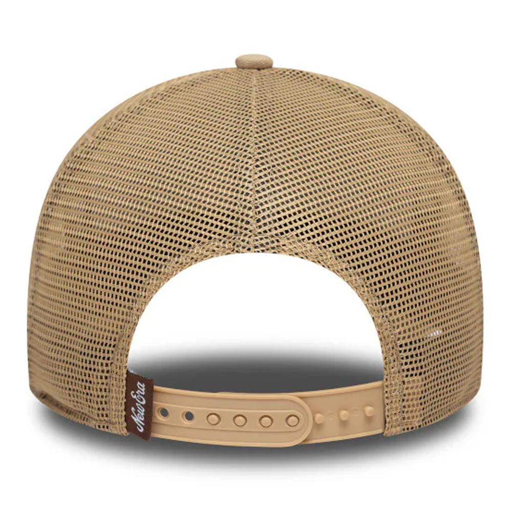 Čepice pánské New Era 9FORTY Oval Canvas Distress Trucker 60771805 - béžové