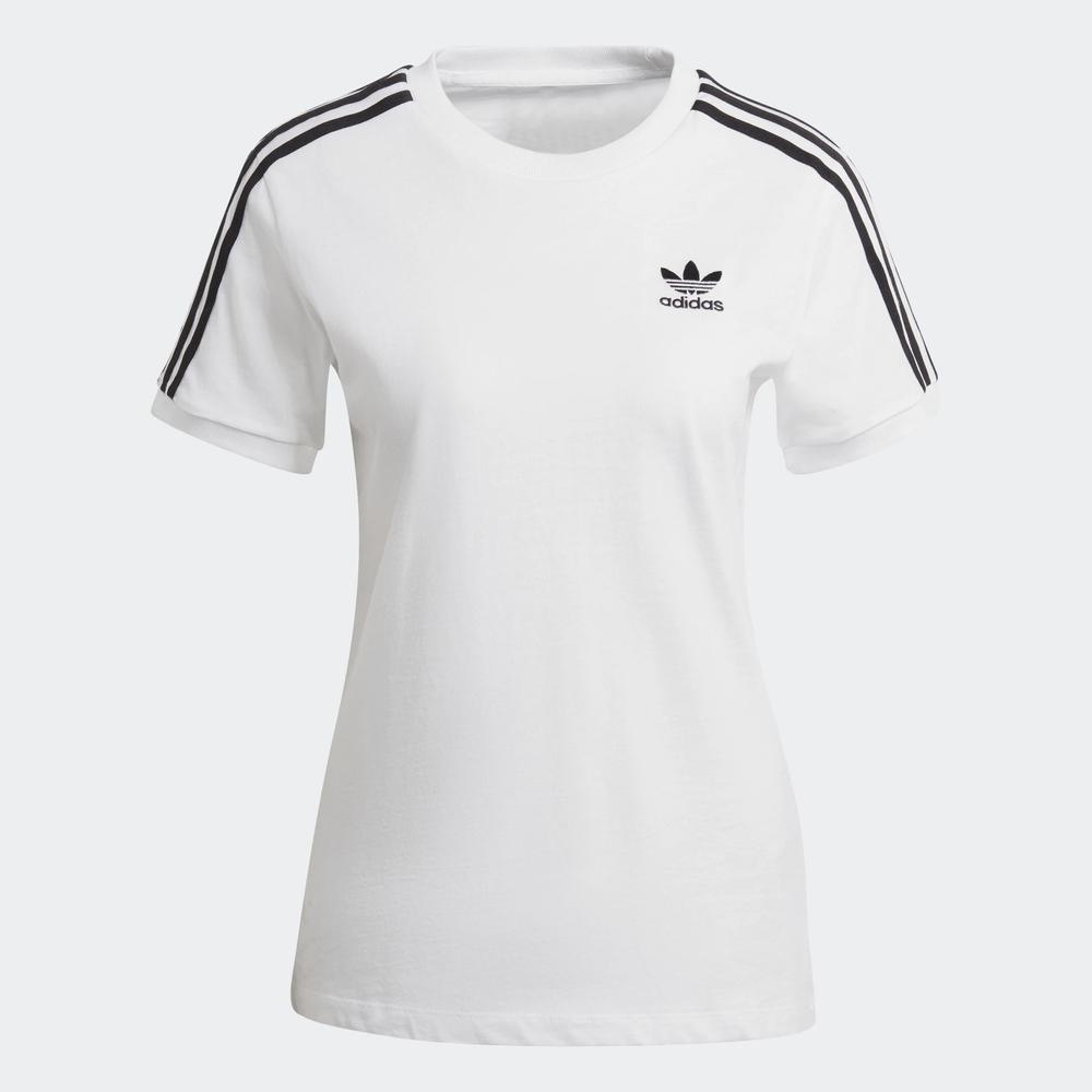 Tričko adidas Adicolor Classics 3-Stripes Tee GN2913 - bílé