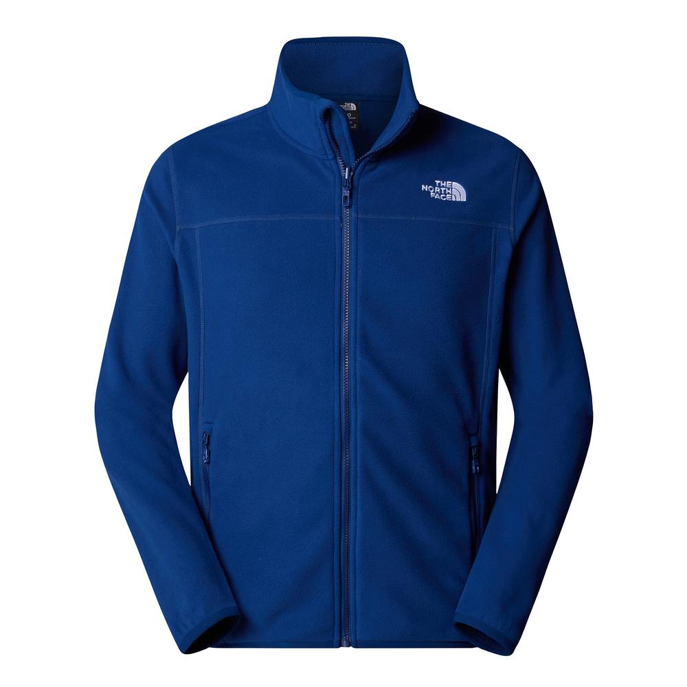 Pánská mikina The North Face 100 Glacier Full-Zip Fleece 0A855XD1R1 - tmavě modrě