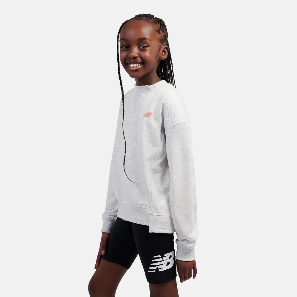 Dětské mikinaNew Balance LAKG0205AHH - šedivé