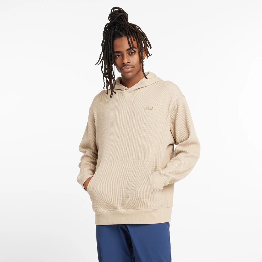 Pánská mikina New Balance MT43519SOT - béžové