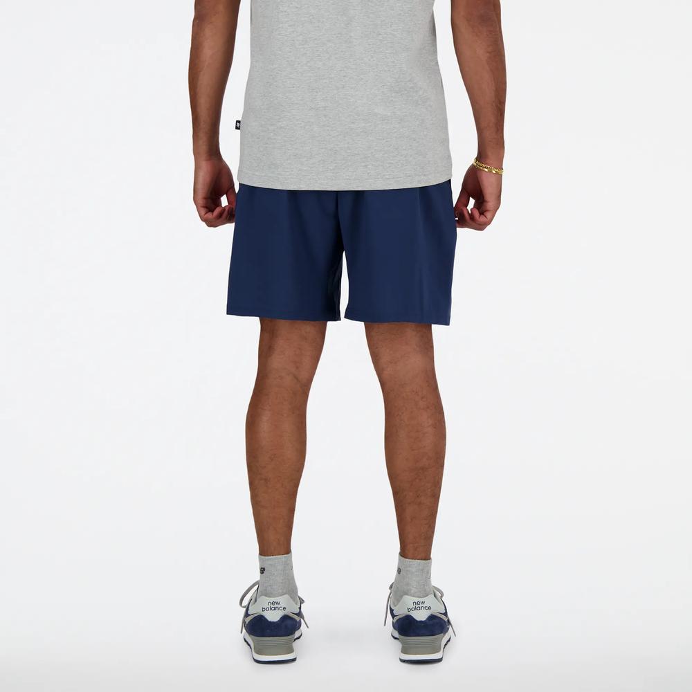Pánské šortky New Balance MS41232NNY - tmavě modrě