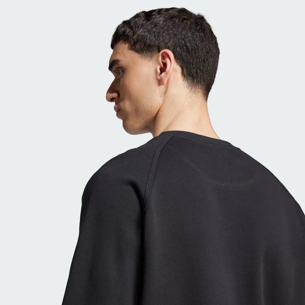 Mikina adidas Trefoil Essentials Crewneck JD2412 - černé