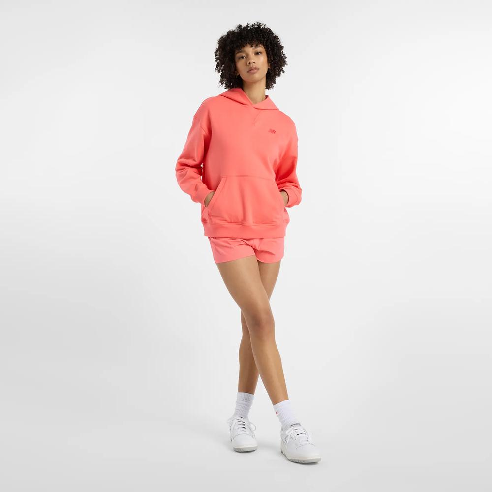 Dámské šortky New Balance WS41508DTR - oranžové