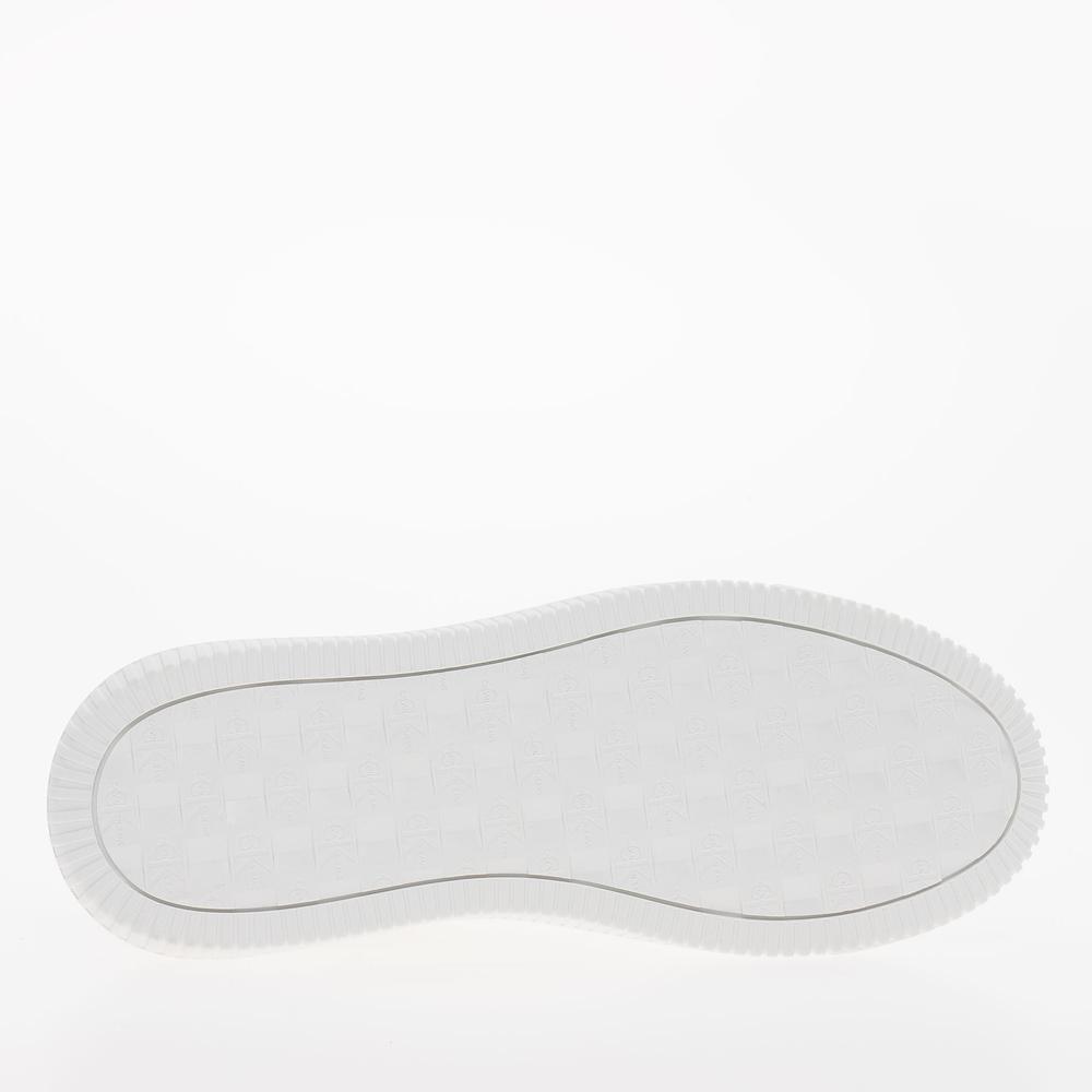 Boty Calvin Klein Chunky Cupsole Laceup Lth Wn YW0YW01202-01W - bílé
