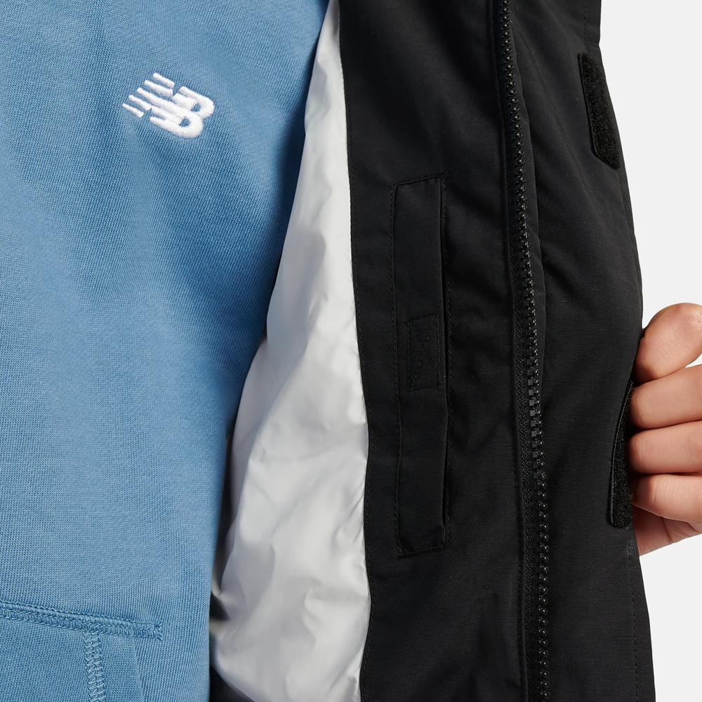 Dětské bunda New Balance LAKB0287BK - černé