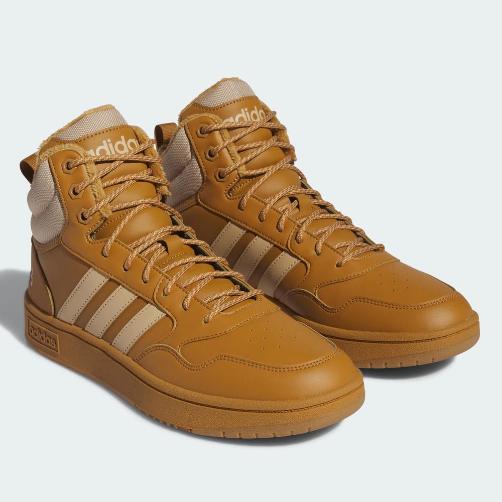 Boty adidas Hoops 3.0 Mid Lifestyle Basketball Classic IF2636 - hnědé