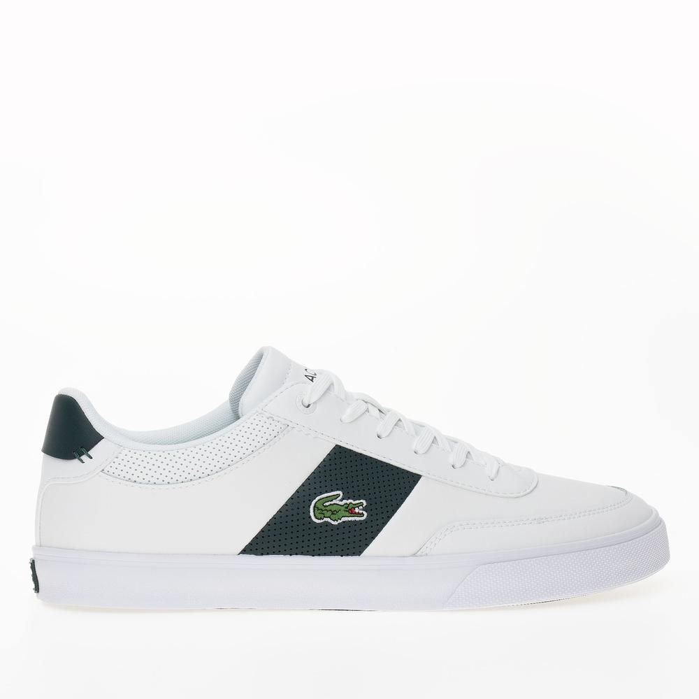 Boty Lacoste Court Master Pro 1232 SMA 745SMA0121-1R5 - bílé