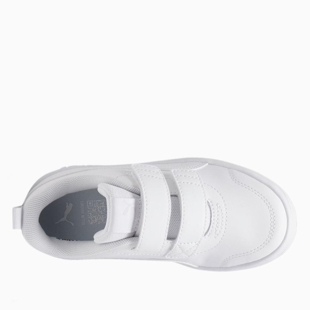 Dětské boty Puma Courtflex V3 V PS 39764202 - bílé