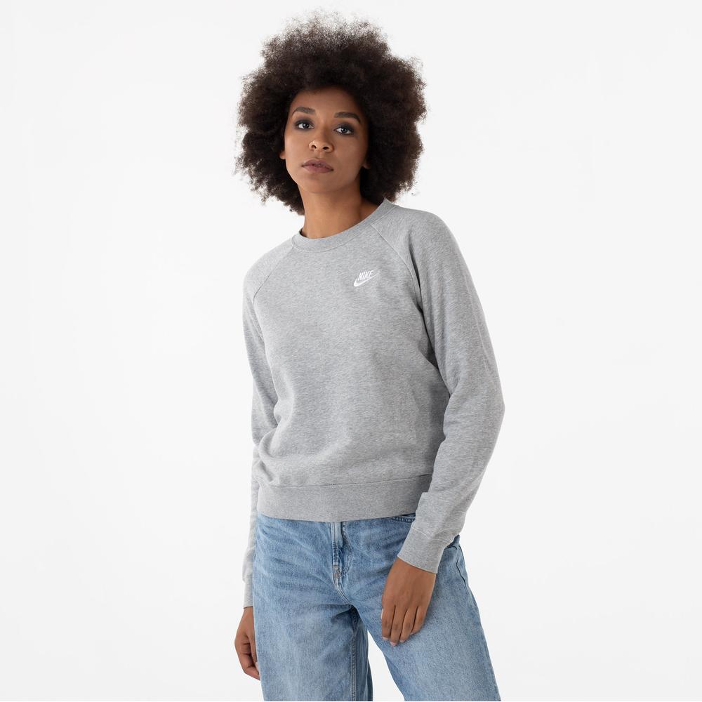 Mikina Nike Essentional Crew BV4110-063 - šedivé