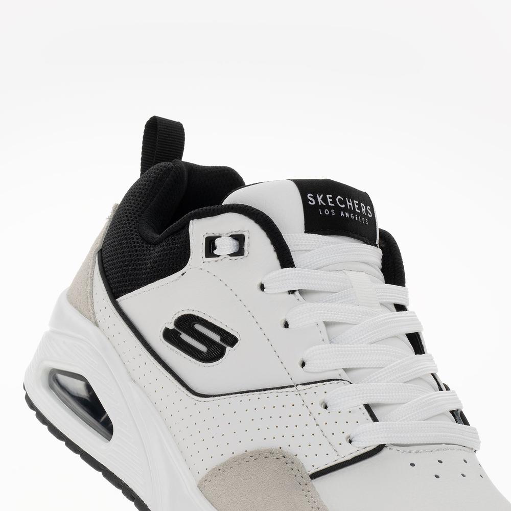 Boty Skechers Uno Retro One 183020WBK - bílé