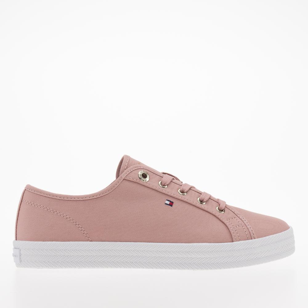 Boty Tommy Hilfiger Essential Vulcanized Sneaker FW0FW07119-TQS - růžové