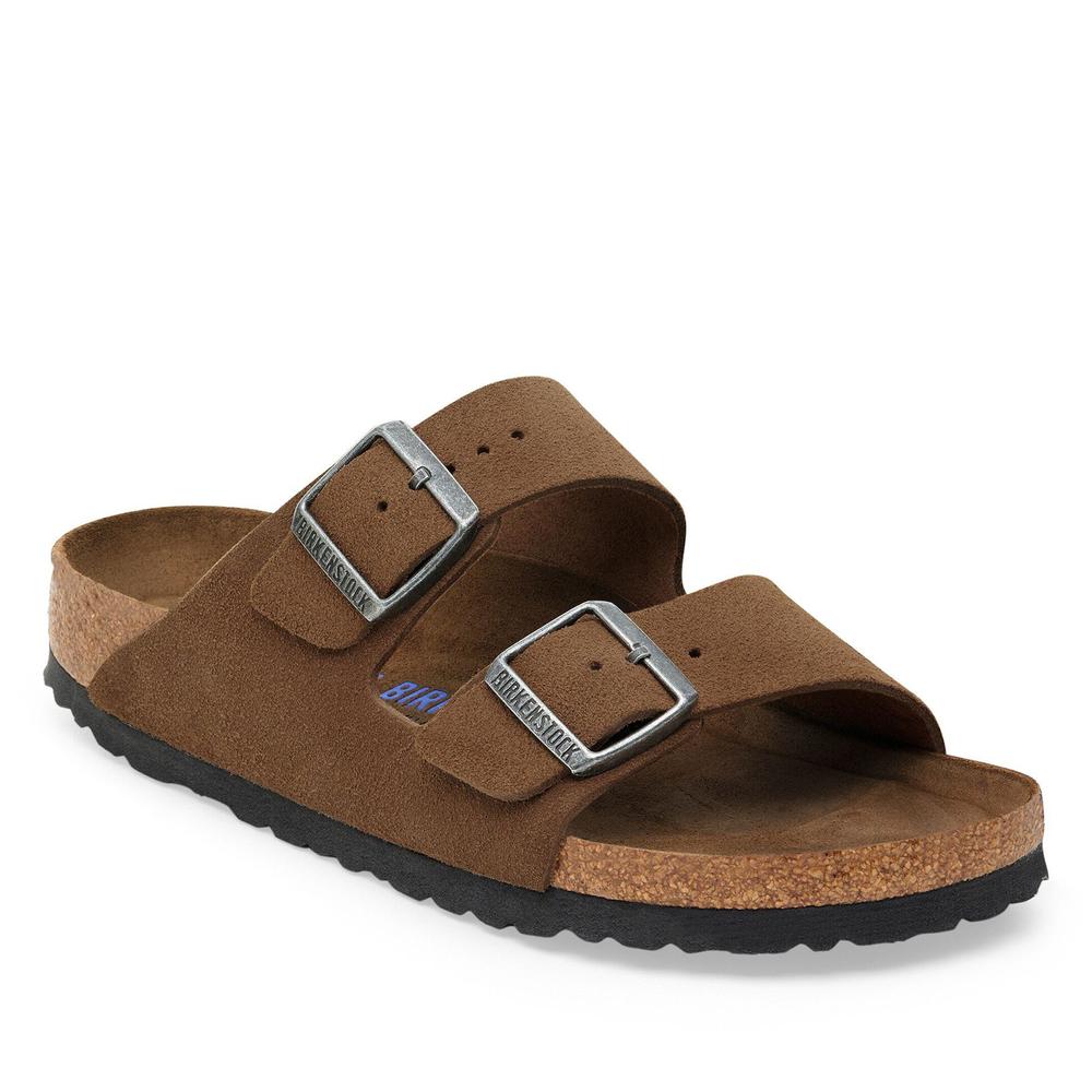 Žabky pánské Birkenstock Arizona 1030863 - hnědé