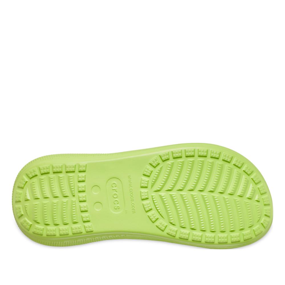 Žabky Crocs Crush Sandal 207670-3UH - zelené