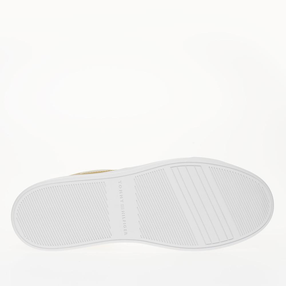 Boty Tommy Hilfiger Platform Court FW0FW08073-0K6 - bílé
