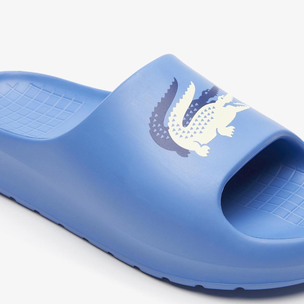 Žabky Lacoste Croco 2.0 Eco 123 745CMA0005-2M8 - modré