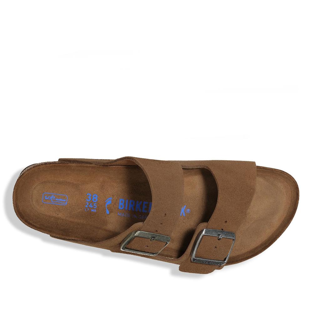 Žabky pánské Birkenstock Arizona 1030863 - hnědé
