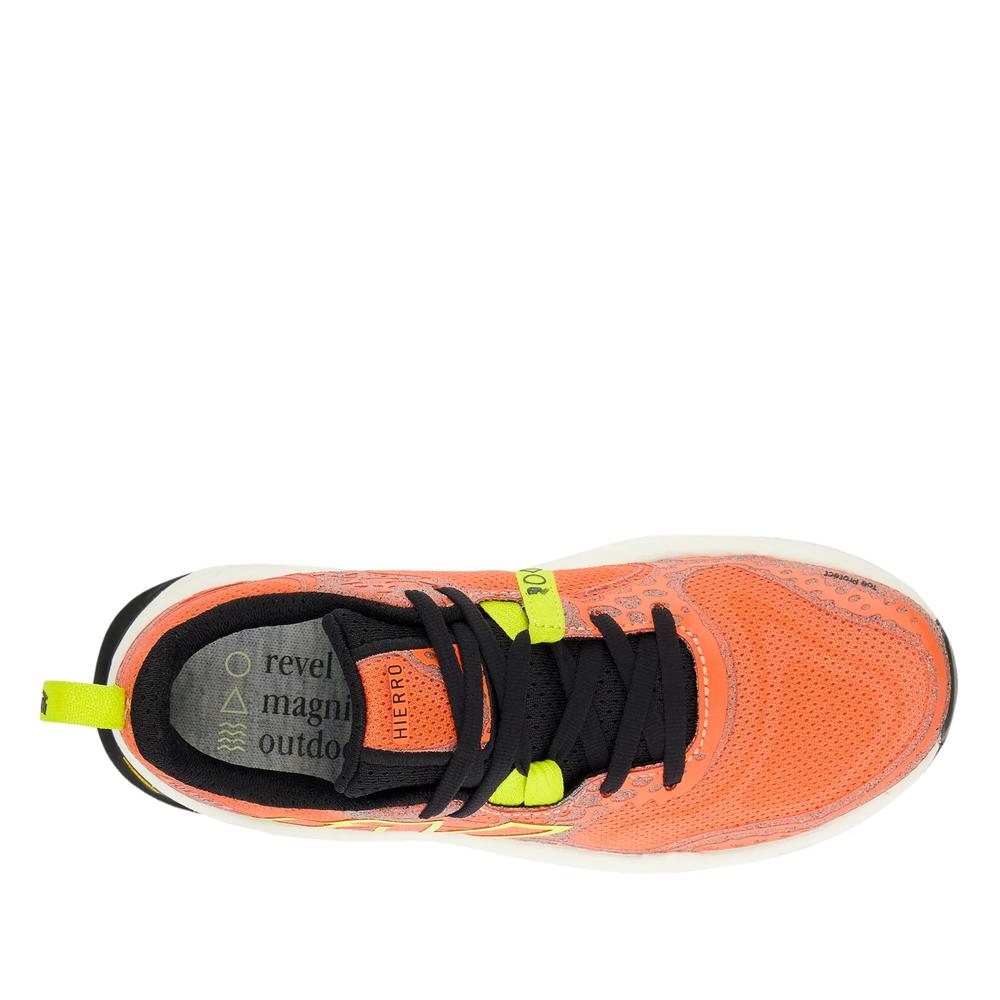 Pánské boty New Balance Fresh Foam Hierro v8 WTHIERR8 - oranžové