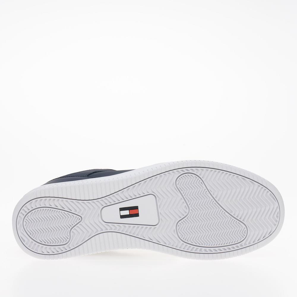 Boty Tommy Jeans Retro Basket EM0EM00955-C87 - modré