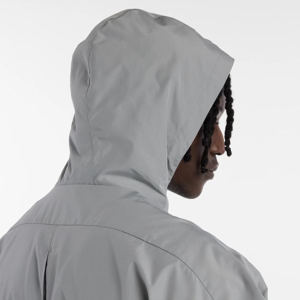 Pánská bunda New Balance MJO5BXYST - šedivé