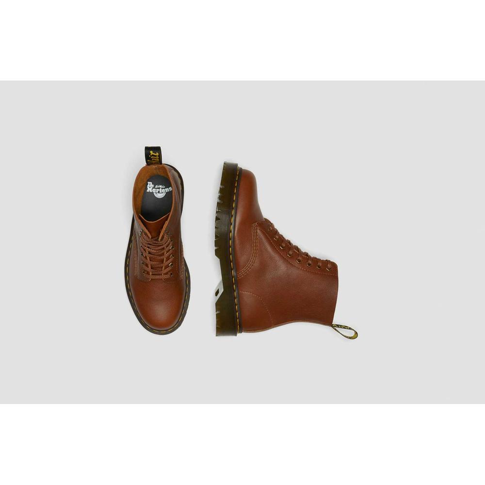 Boty Dr. Martens 1460 Pascal Bex Leather Boots 26981220 - hnědé