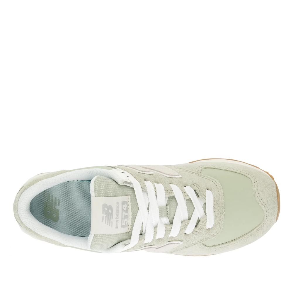 Boty New Balance WL574QD2 - zelené