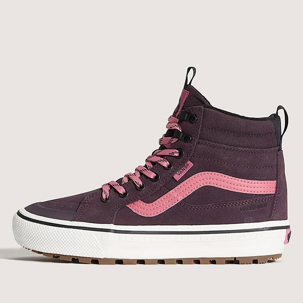 Dámské boty Vans SK8-Hi Waterproof VN000DAQ02Y1 Insulated - fialové