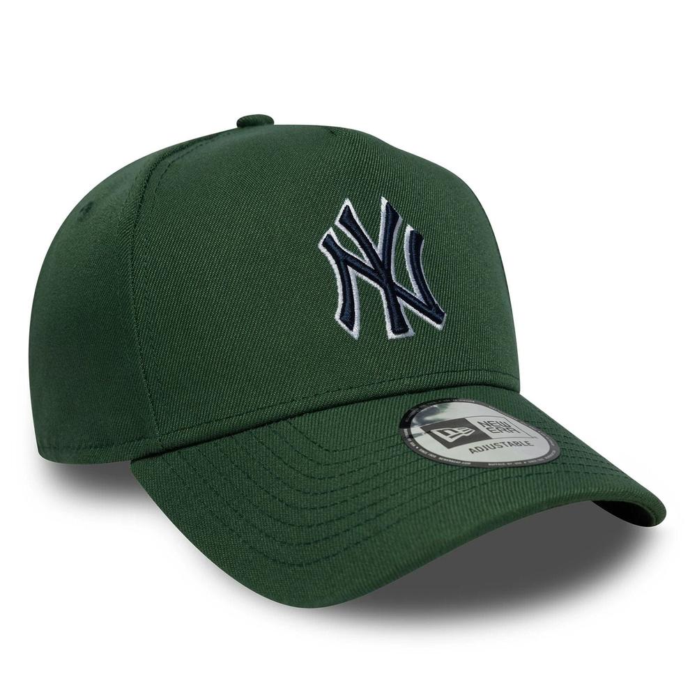 Čepice pánské New Era New York Yankees MLB Outline Script 9-FORTY E-Frame 60771813 - zelené