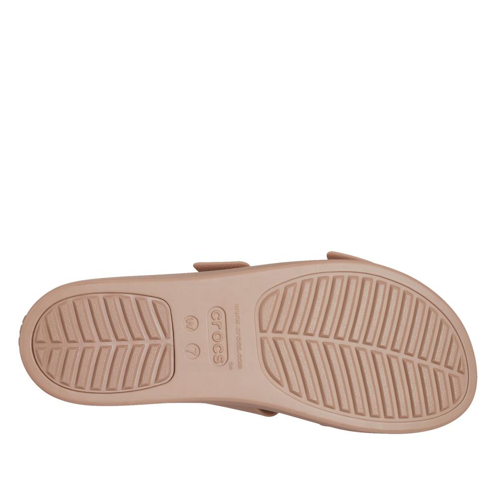 Žabky Crocs Brooklyn Buckle 207431-2Q9 - béžové