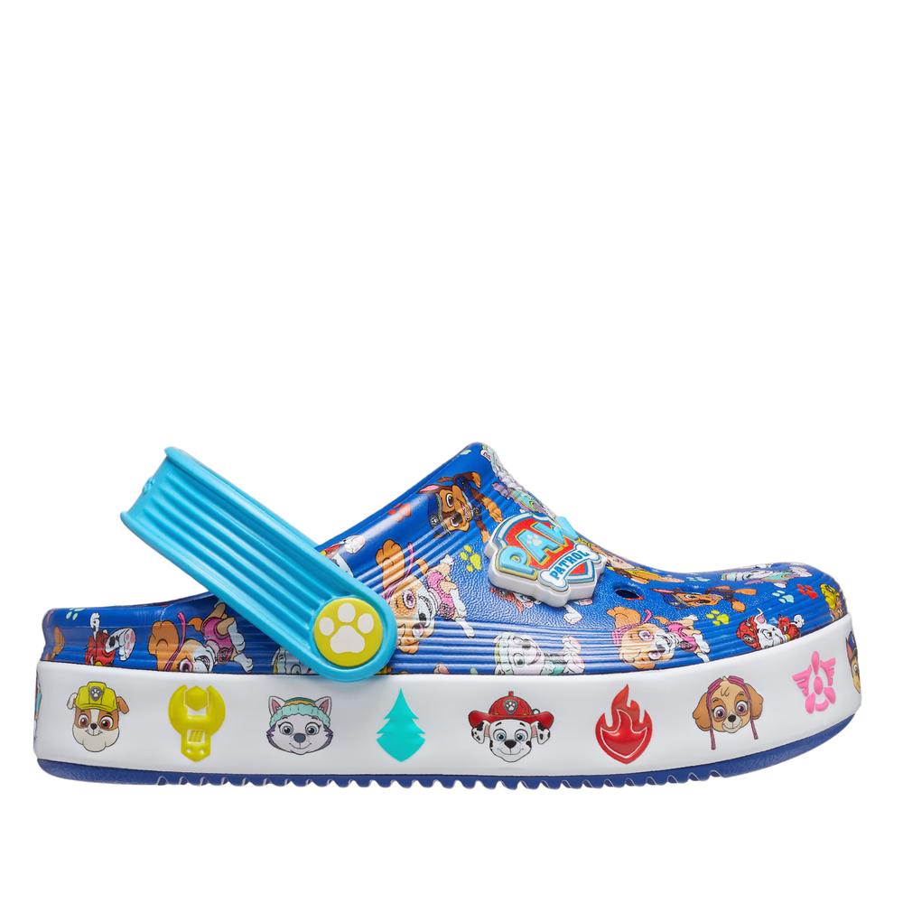 Dětské Žabky Crocs Toddler PawPatrol Off Court Clog 208853-425 - modré
