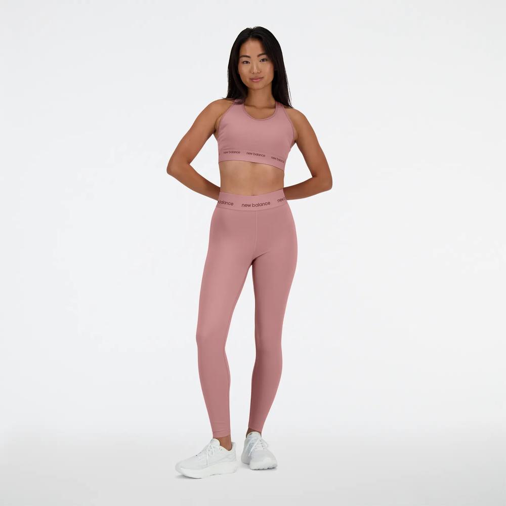 Sportovní podprsenka New Balance WB41048RSE - růžové