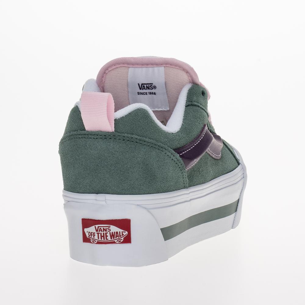 Boty Vans KNU Stack Nineties Silver Pine VN000CP69Q61 - zelené