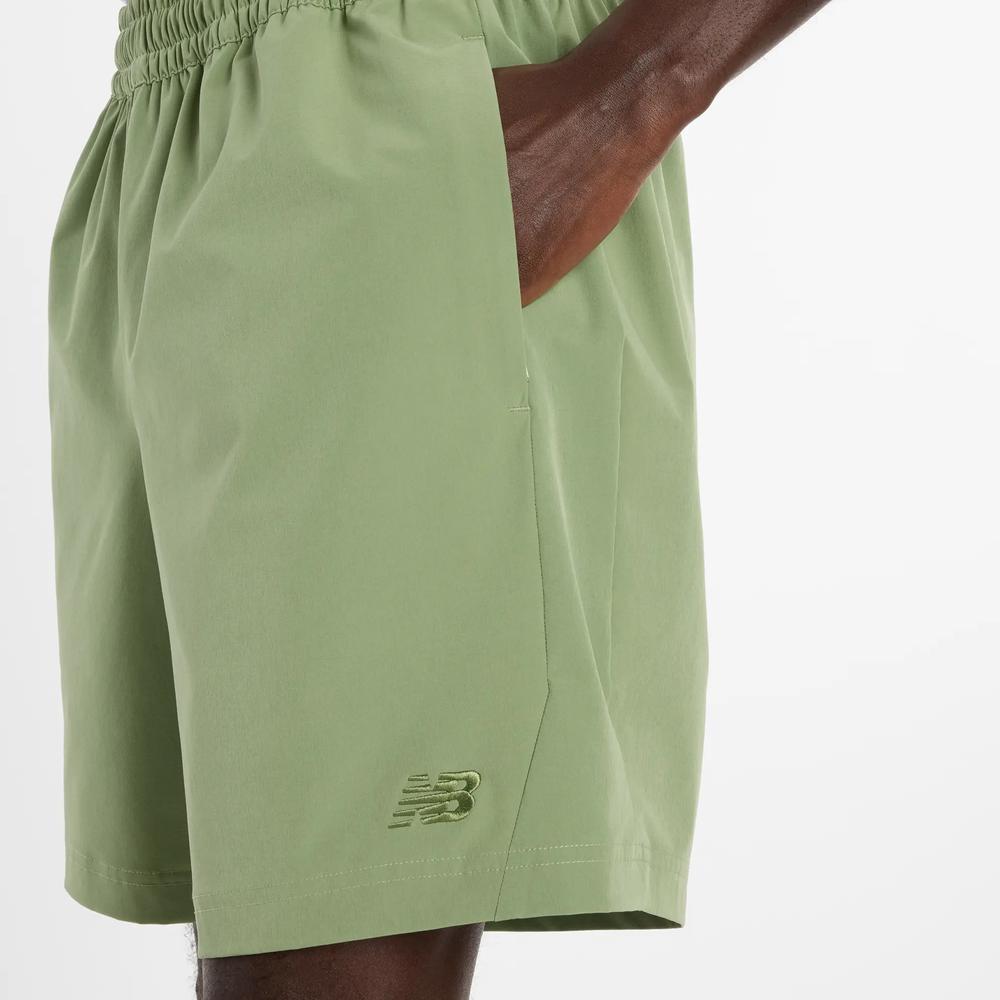 Pánské šortky New Balance MB6174CDAAR - zelené