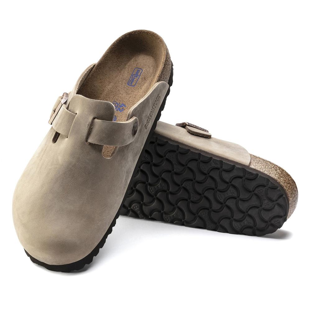 Žabky unisex Birkenstock Boston 1018147 - hnědé