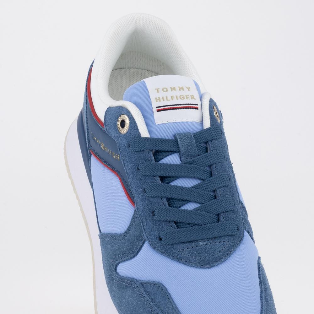Boty Tommy Hilfiger Elevated Feminine Runner FW0FW06949-DBX - modré